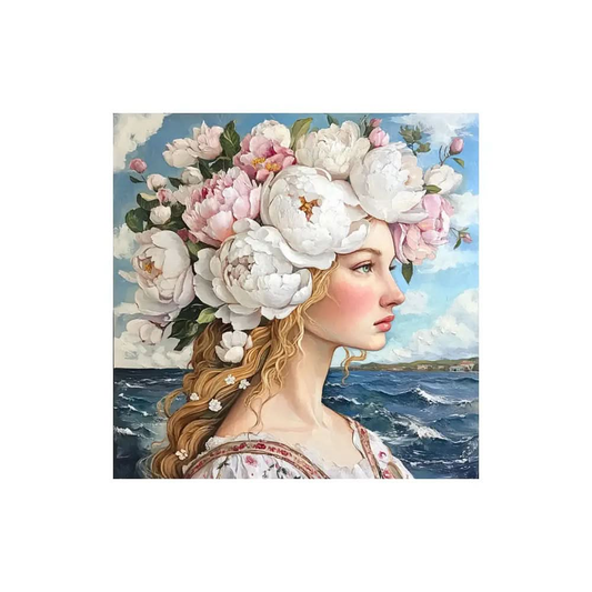 Antonia Beauvoir - Sea of Peonies (2025) - Color screenprint