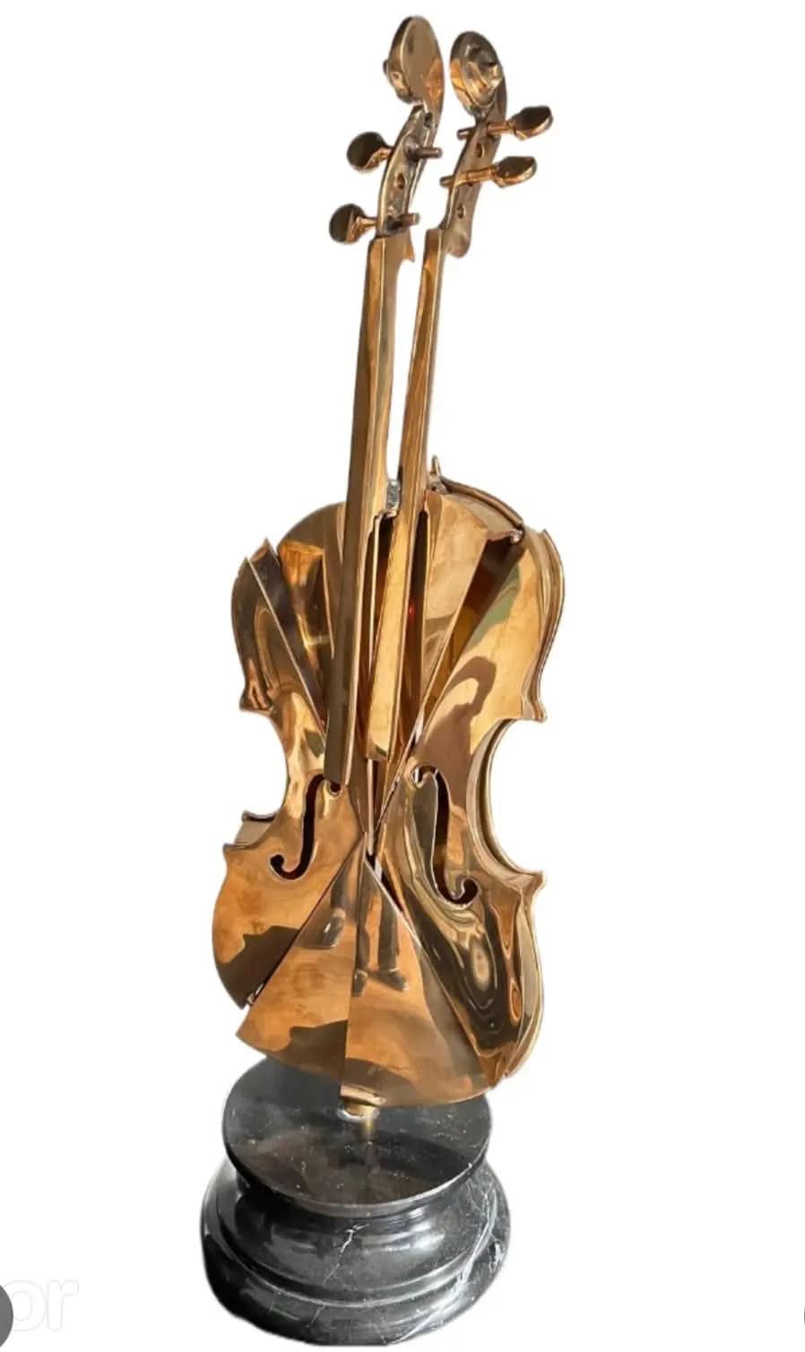 Arman - Violon Fendu - Bronze sculpture – LYNART STORE
