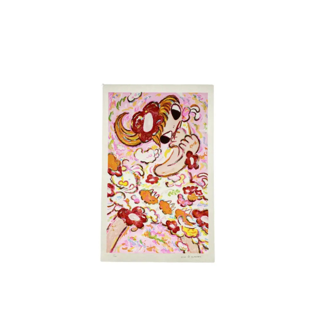 Ayako Rokkaku - Untitled 1 (2020) - Ukiyo-e style