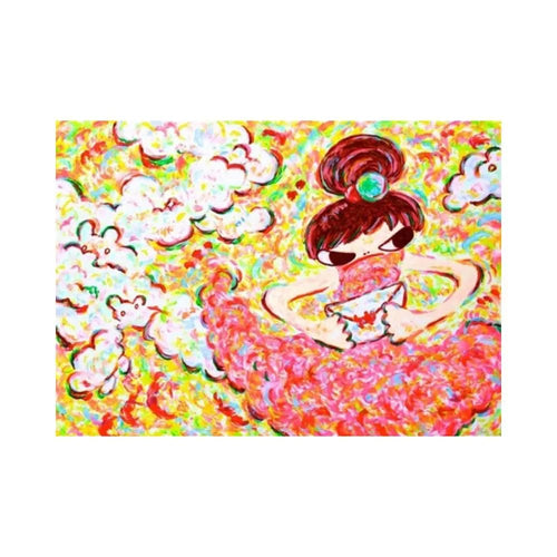 Ayako Rokkaku - Untitled (2021) - Screenprint with original case