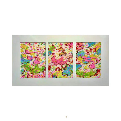 Ayako Rokkaku – Untitled (2022) | Woodcut Triptych Ed. 100 Ayako Rokkaku – Untitled (2022) | Woodcut Triptych Ed. 100