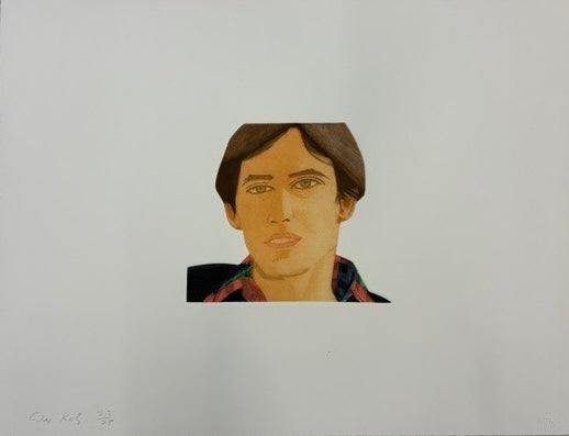 Alex Katz – Michael Lally (from the Face of the Poet portfolio) 1978 – image 3