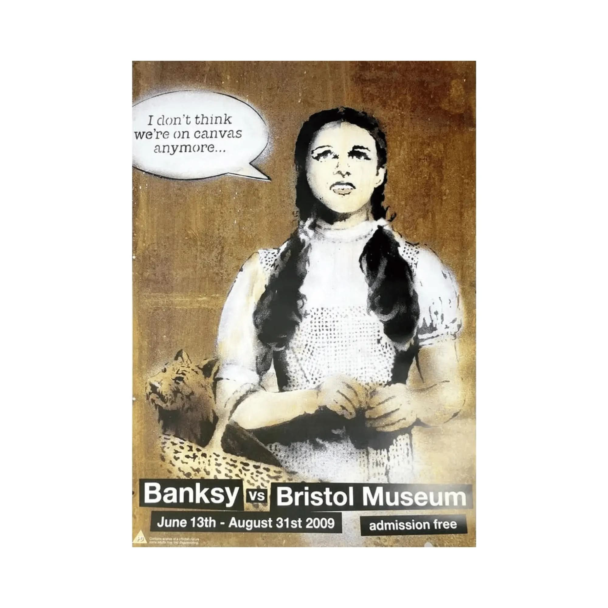 Banksy – Dorothy | Banksy vs Bristol Museum Poster – LYNART STORE