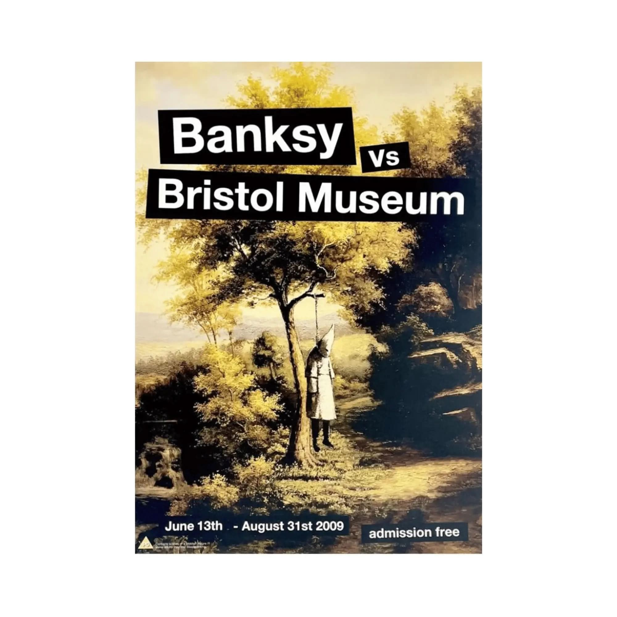 BANKSY - BANKSY VS BRISTOL MUSEUM SET OF 3 POSTERS - BEST OFFER L.Y.N.A.R.T Store