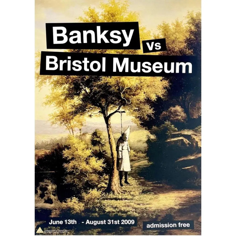 BANKSY - BANKSY VS BRISTOL MUSEUM SET OF 3 POSTERS - BEST OFFER L.Y.N.A.R.T Store