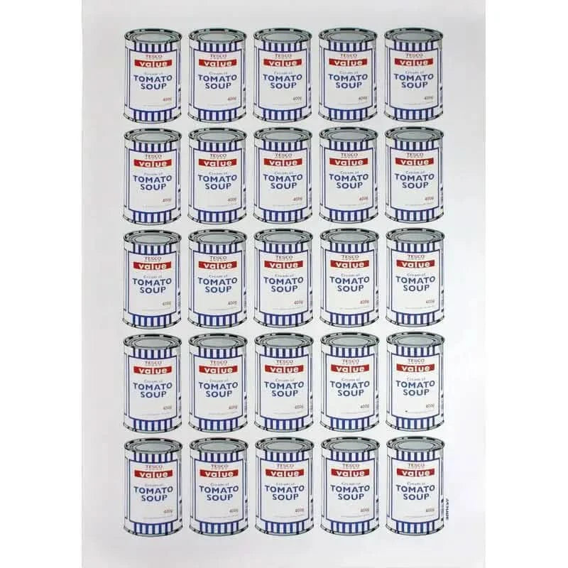 BANKSY - Soup Cans (2006) LYNART STORE