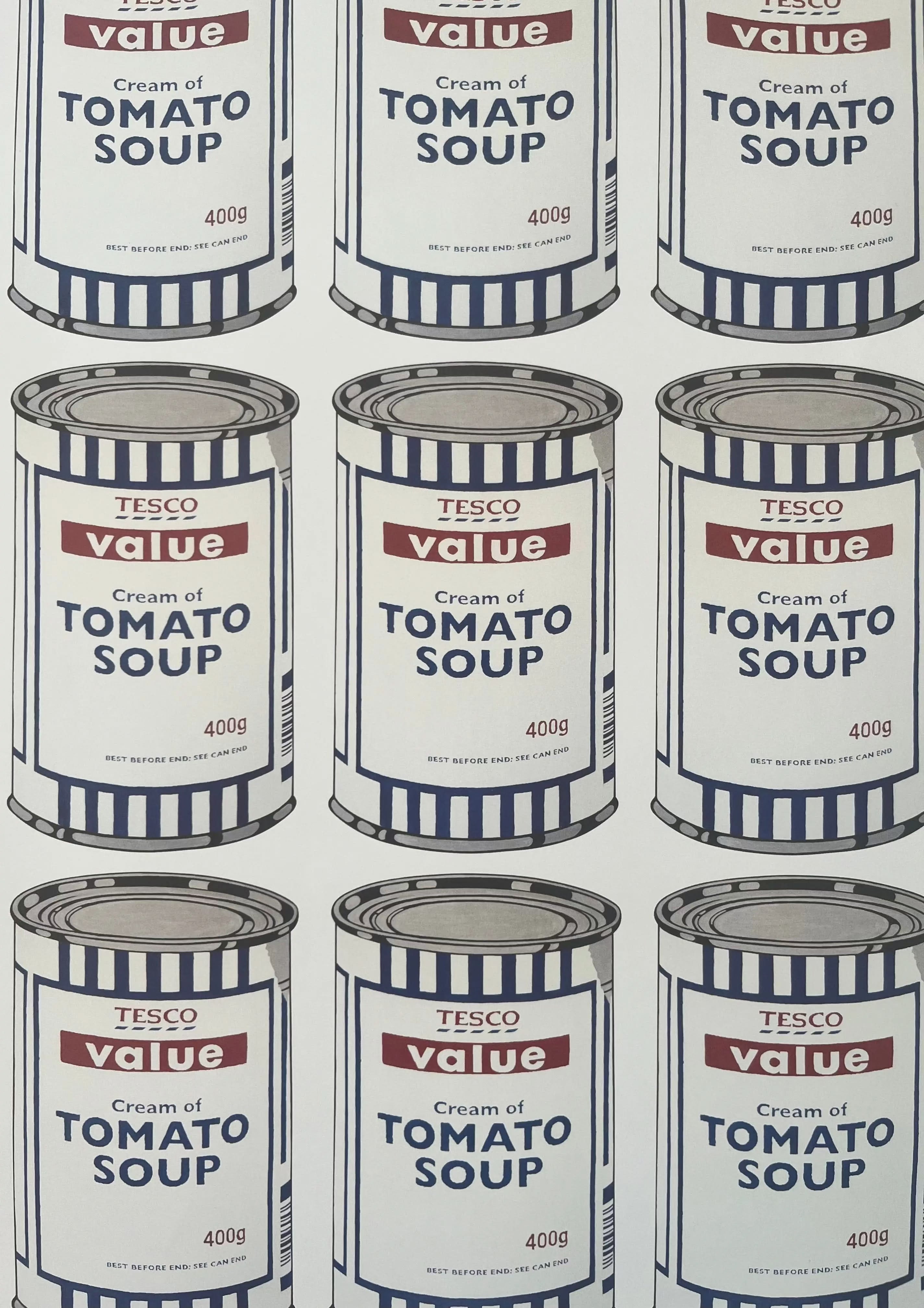 BANKSY - Soup Cans (2006) LYNART STORE