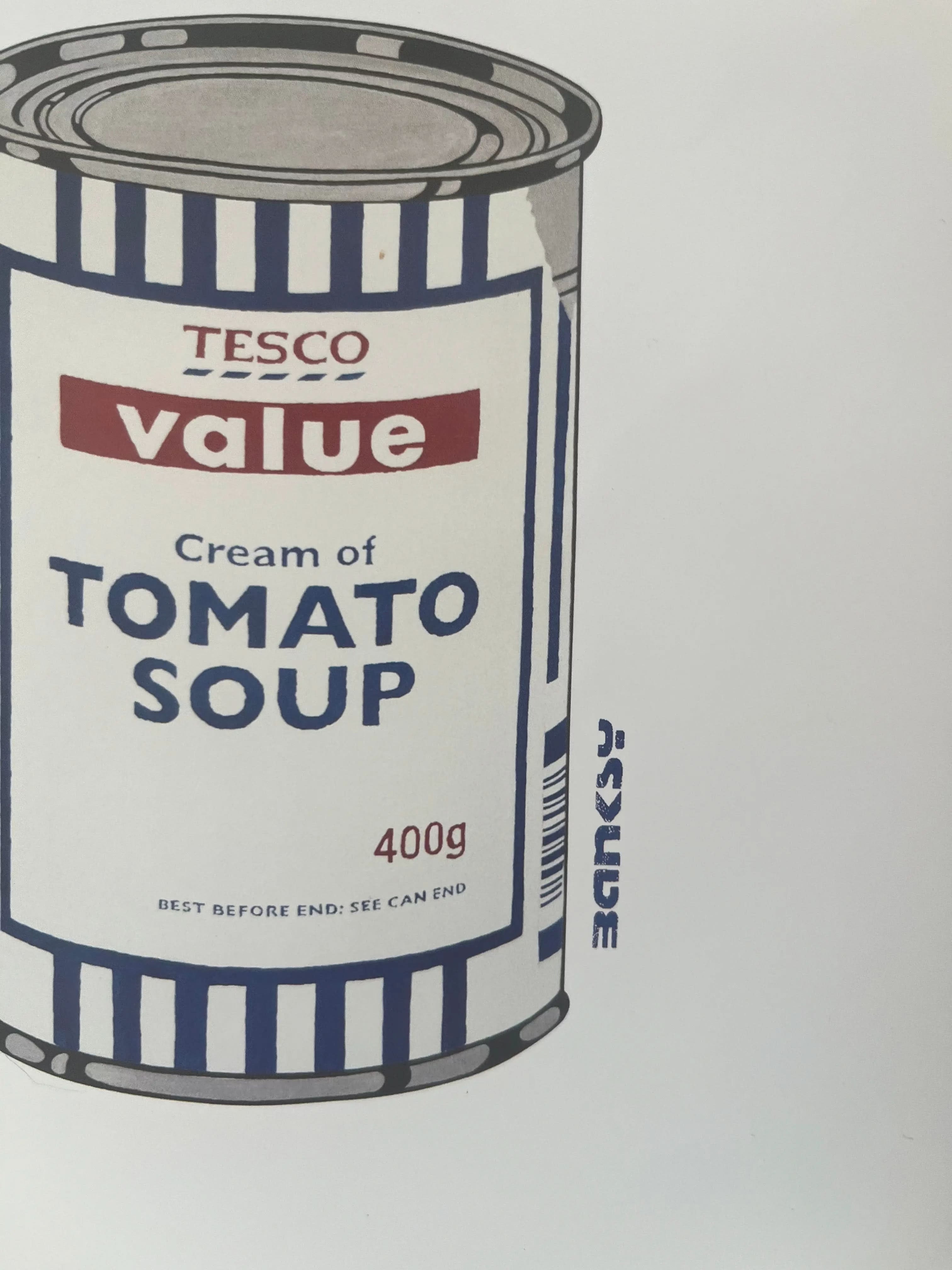 BANKSY - Soup Cans (2006) LYNART STORE