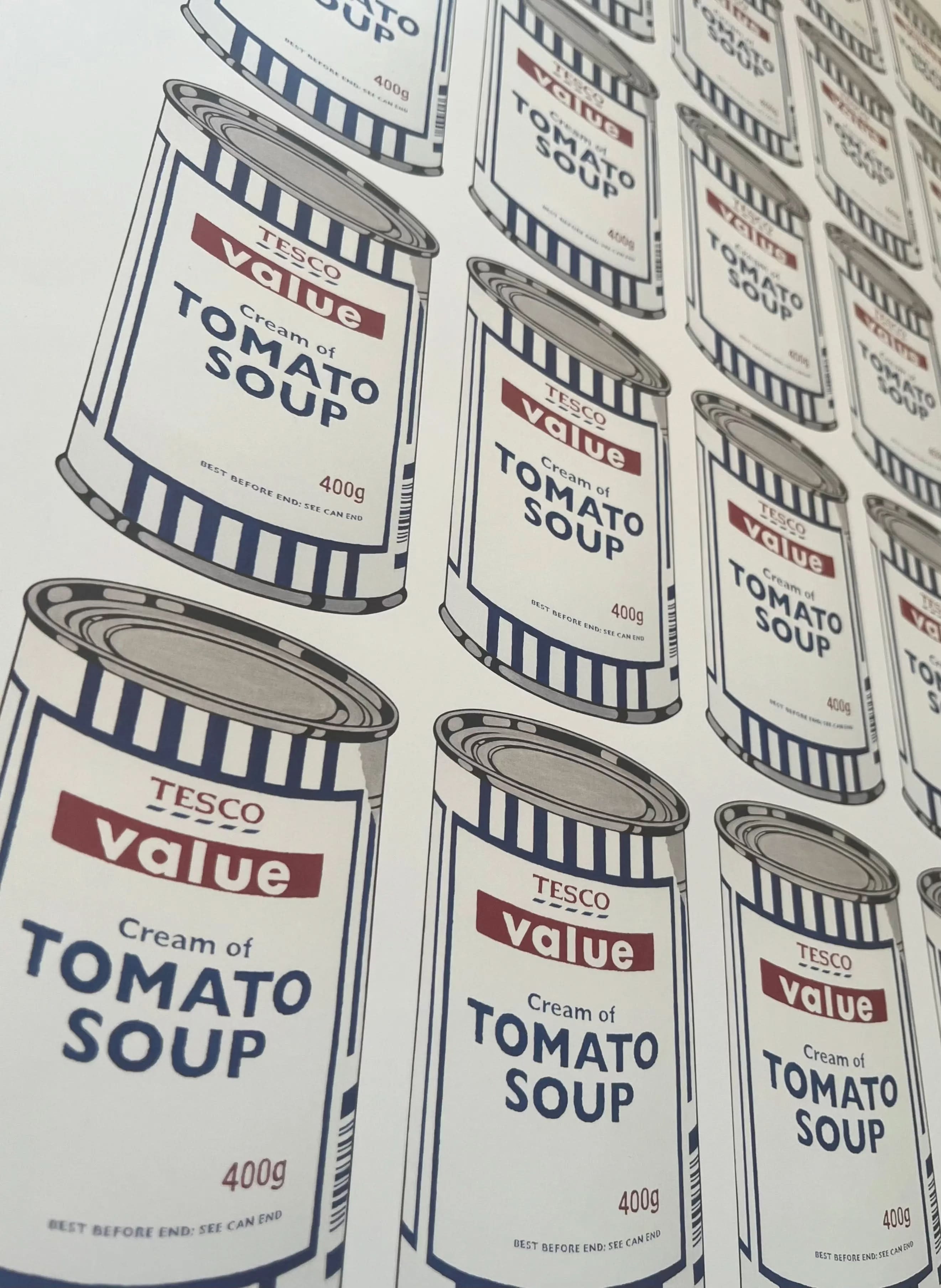 BANKSY - Soup Cans (2006) LYNART STORE