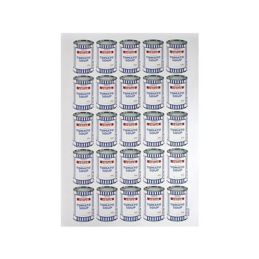 BANKSY - Soup Cans (2006) LYNART STORE