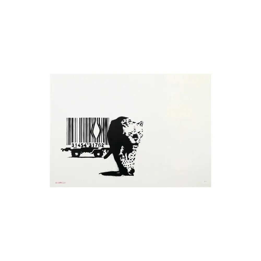 BANKSY, Barcode (2004) - screenprint