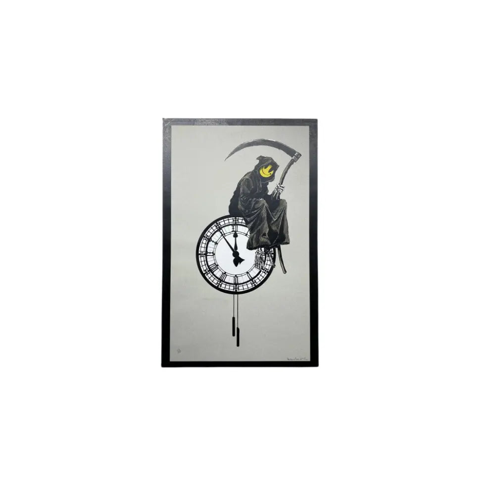 BANKSY, Grin Reaper (2005) - Screenprint in colors