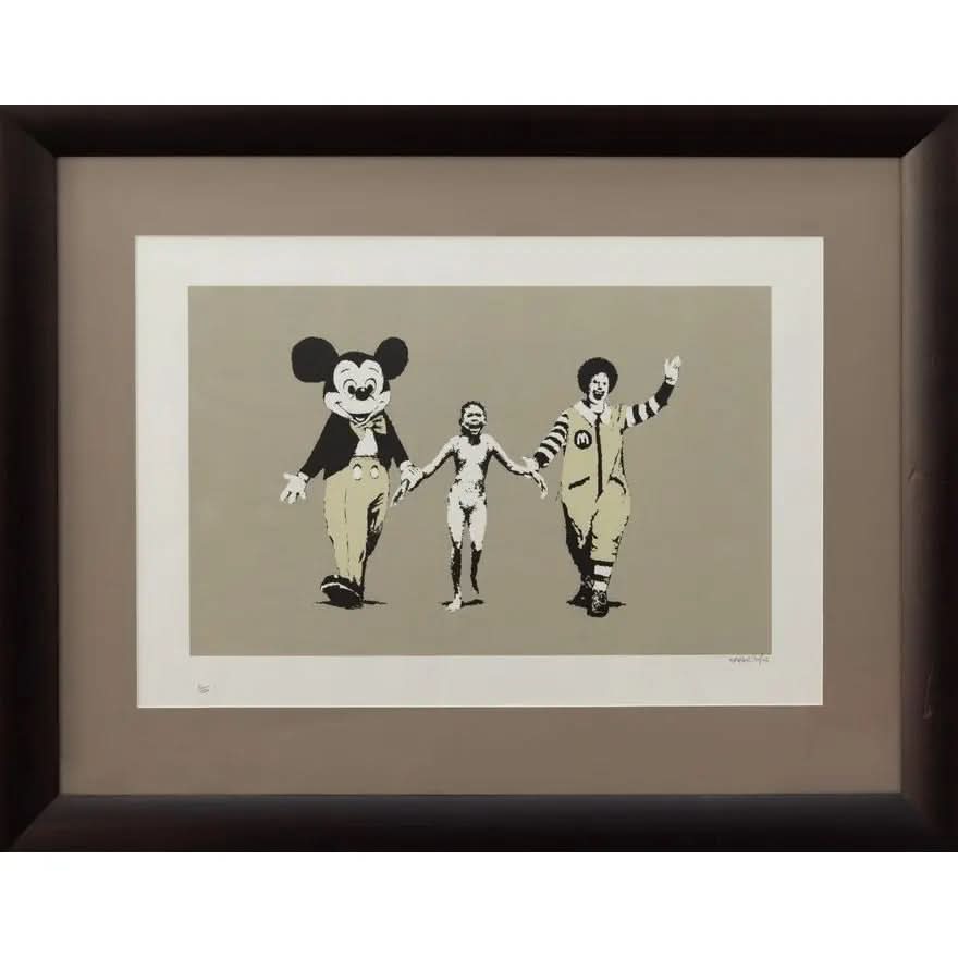 BANKSY, Napalm (Signed) LYNART STORE