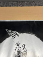 BANKSY, Silver Flag (2006) LYNART STORE