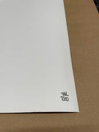 BANKSY, Silver Flag (2006) LYNART STORE