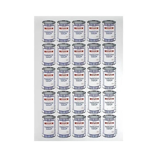 BANKSY, Soup Cans, 2006 LYNART STORE