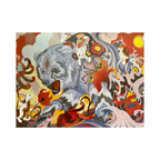 BTS x James Jean, Seven Phase, 2021 - lithograph with glossy details