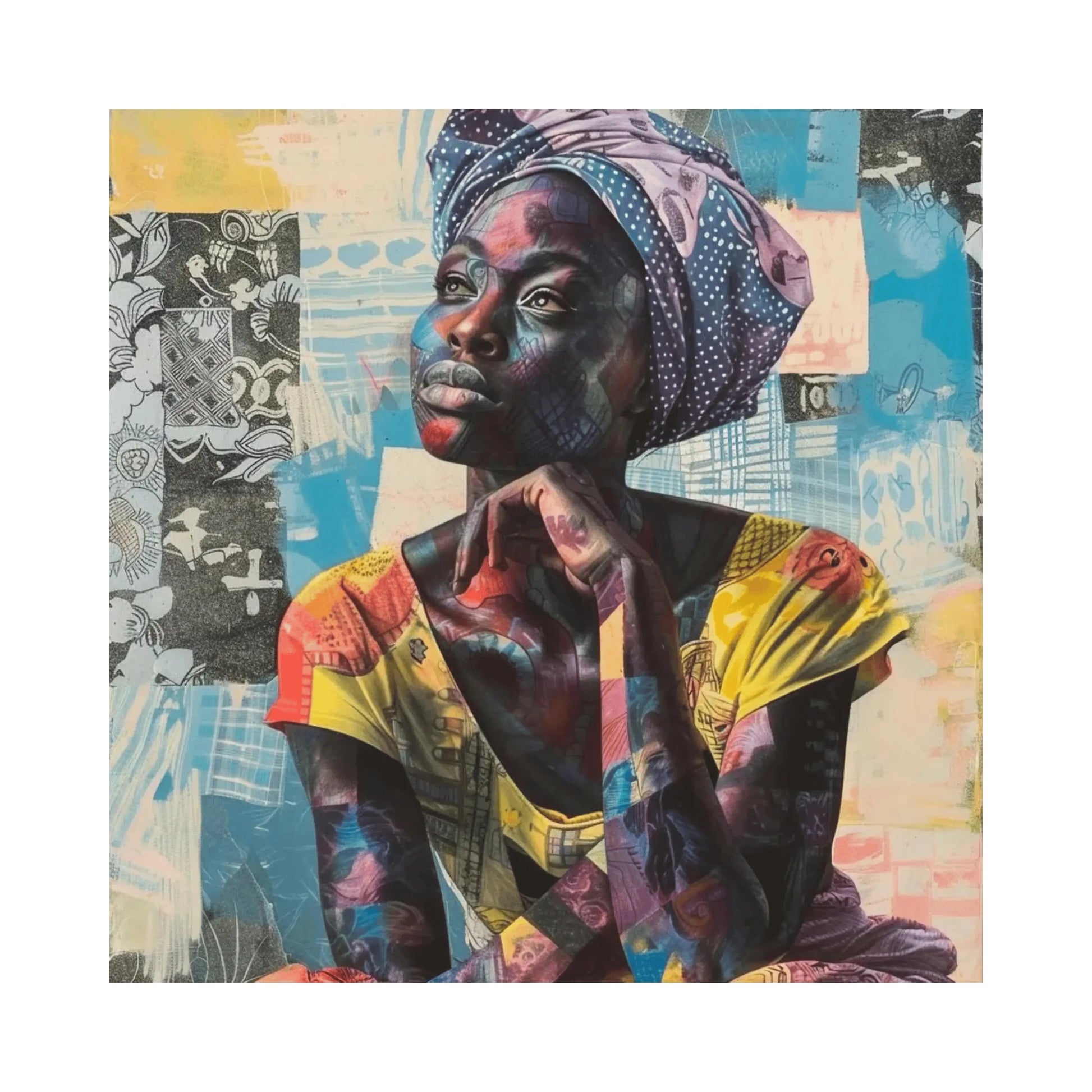 Babacar Sow, Feminine Reflection, 2024 LYNART STORE