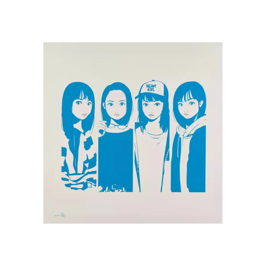 Backside works,Grumpy Words (2021) - Screenprint