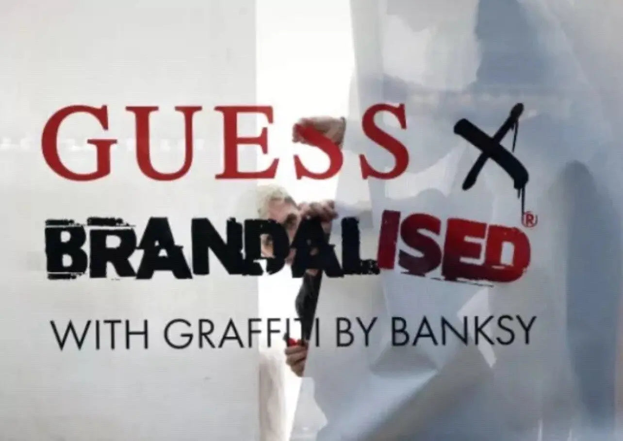 Banksy x Guess (Brandalised) 2022 LYNART STORE