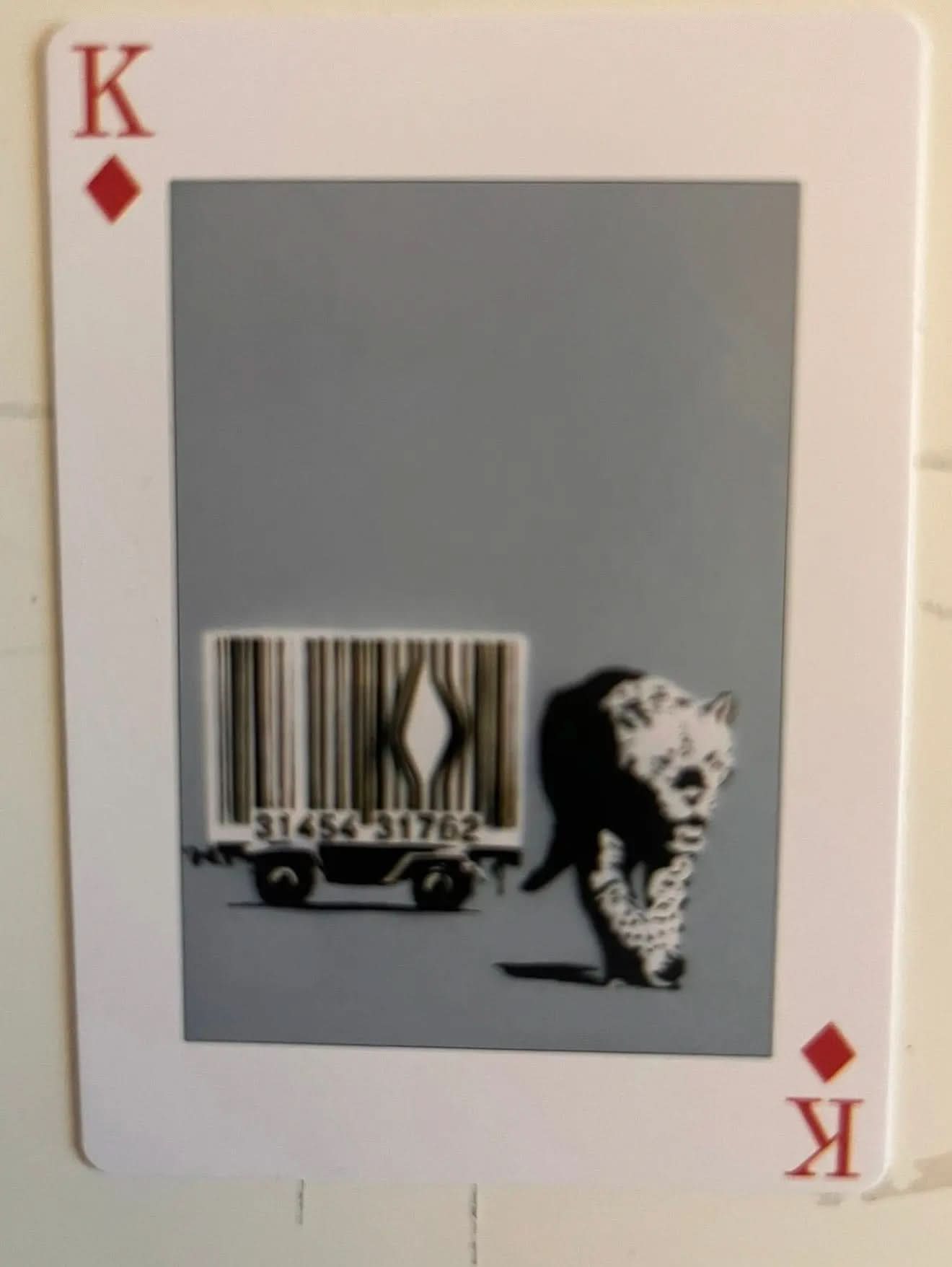 Banksy, Jeu de 54 cartes LYNART STORE