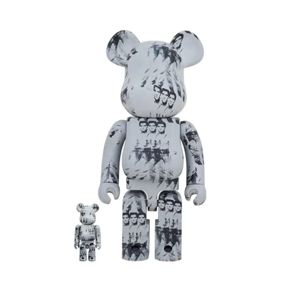 Be@rbrick Andy Warhol - Elvis  100% 400%, 2021 L.Y.N.A.R.T Store