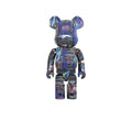 Be@rbrick Jean Michel Basquiat 1000%, 2021 Plastic sculpture