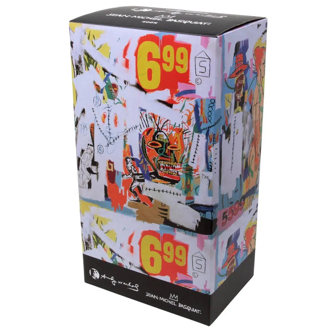 Be@rbrick Jean Michel Basquiat x Andy Warhol 400%, 2021 L.Y.N.A.R.T Store