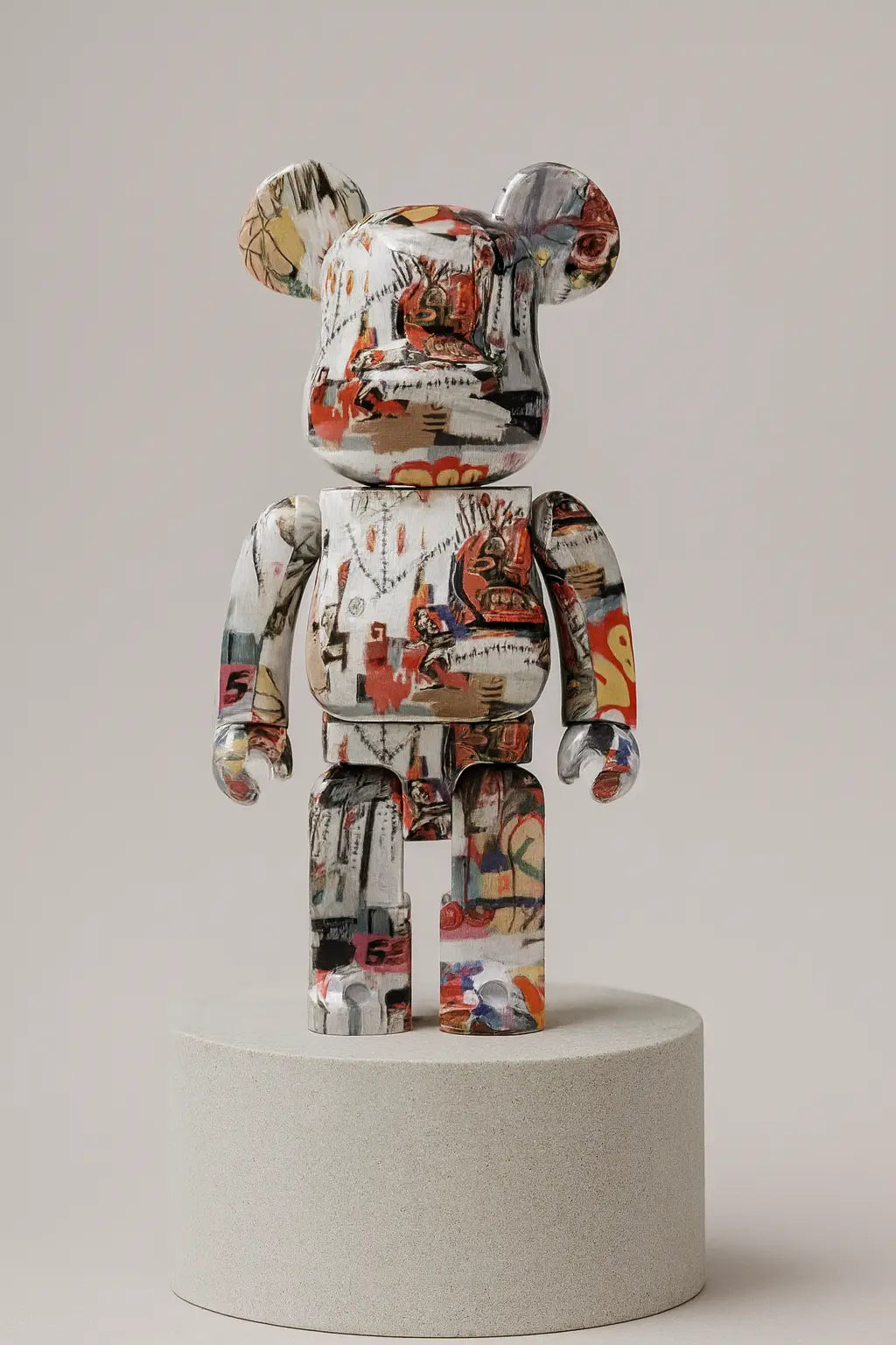 Be@rbrick Jean Michel Basquiat x Andy Warhol 400% (2021) L.Y.N.A.R.T Store