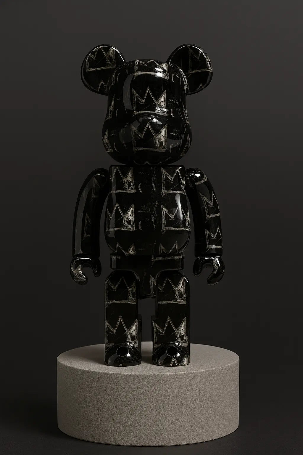 Be@rbrick x Jean Michel Basquiat, 1000%, 2021 Black L.Y.N.A.R.T Store