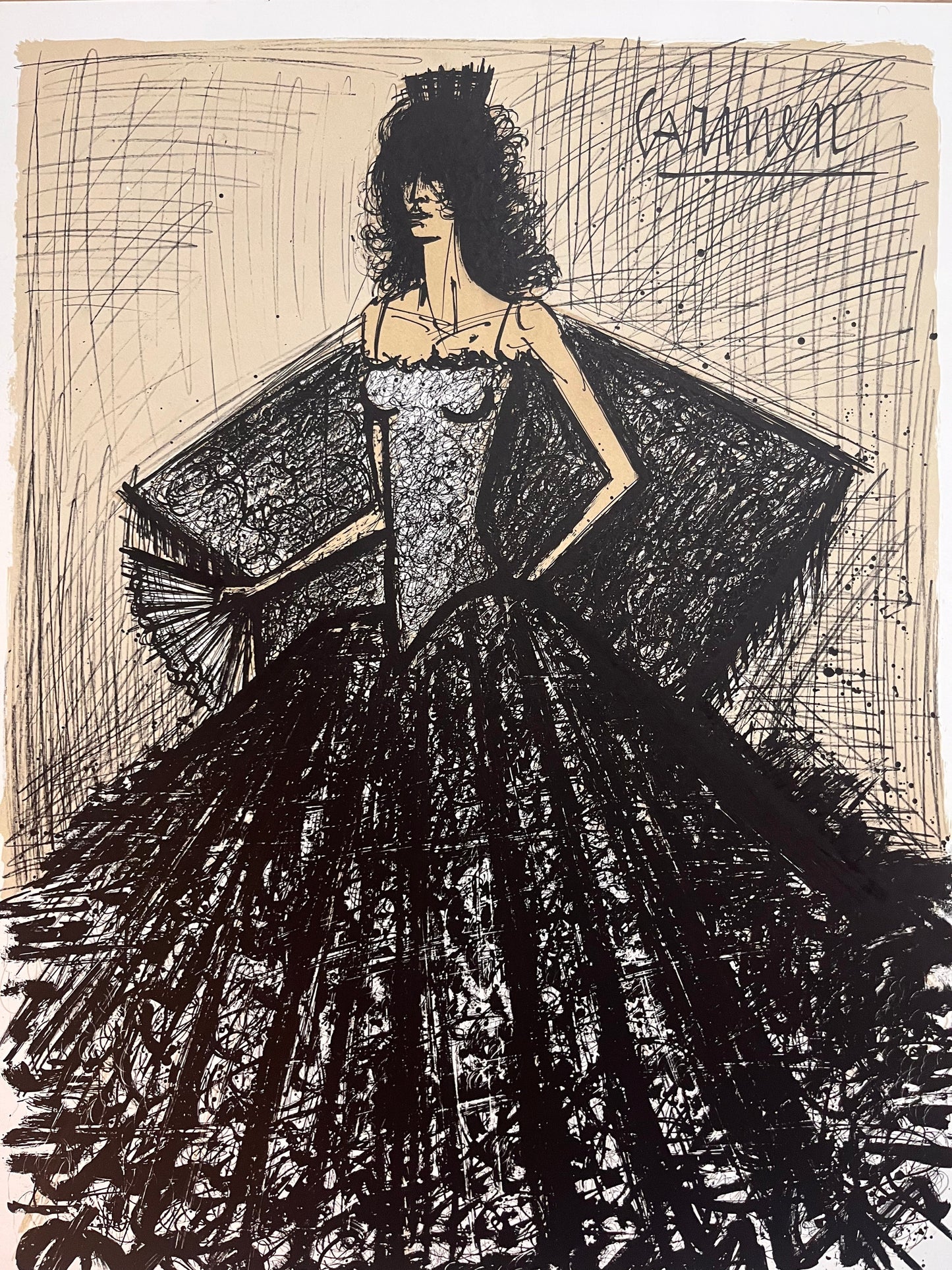 Bernard Buffet - Carmen II (1981) LYNART STORE