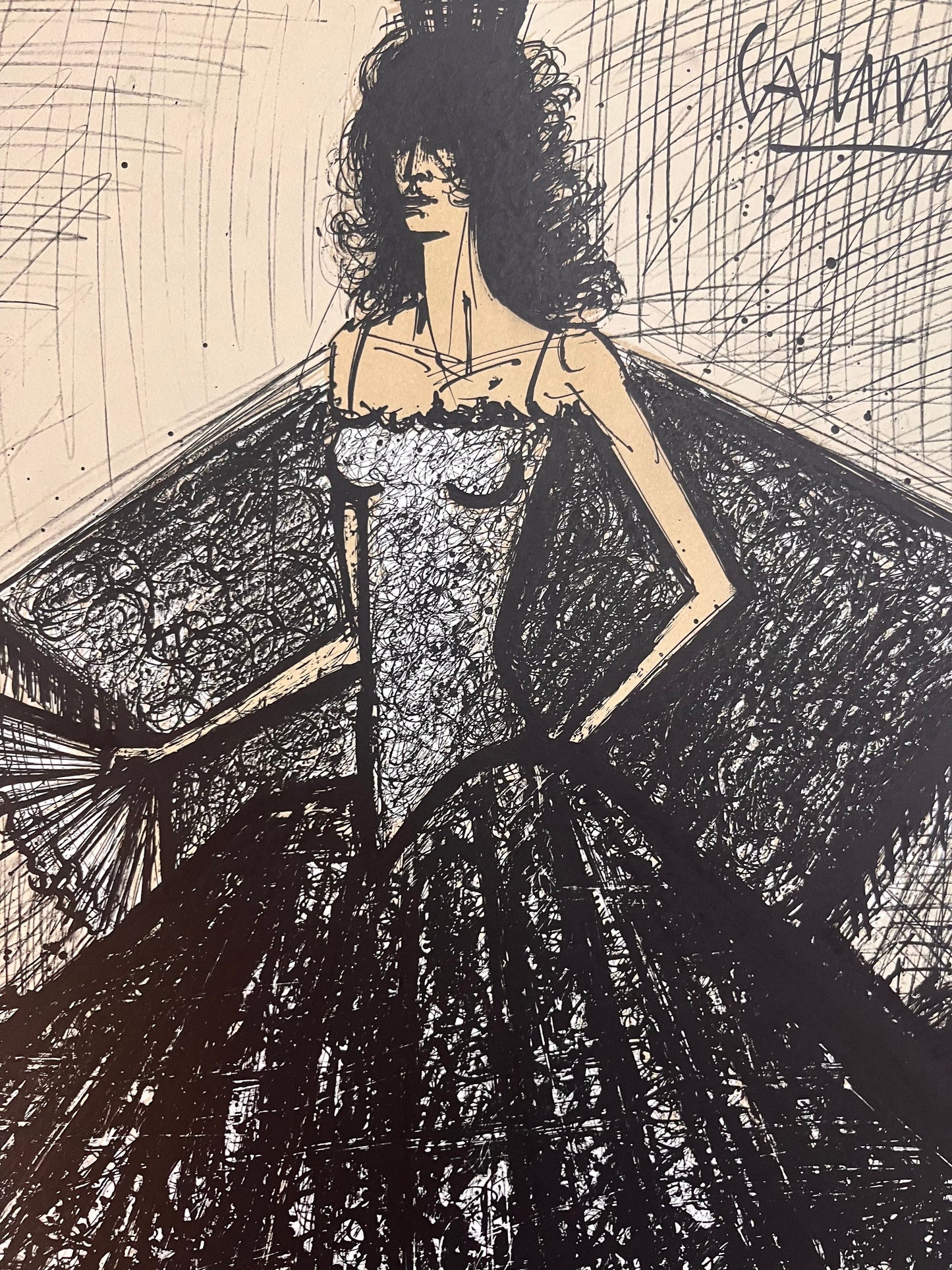 Bernard Buffet - Carmen II (1981) LYNART STORE