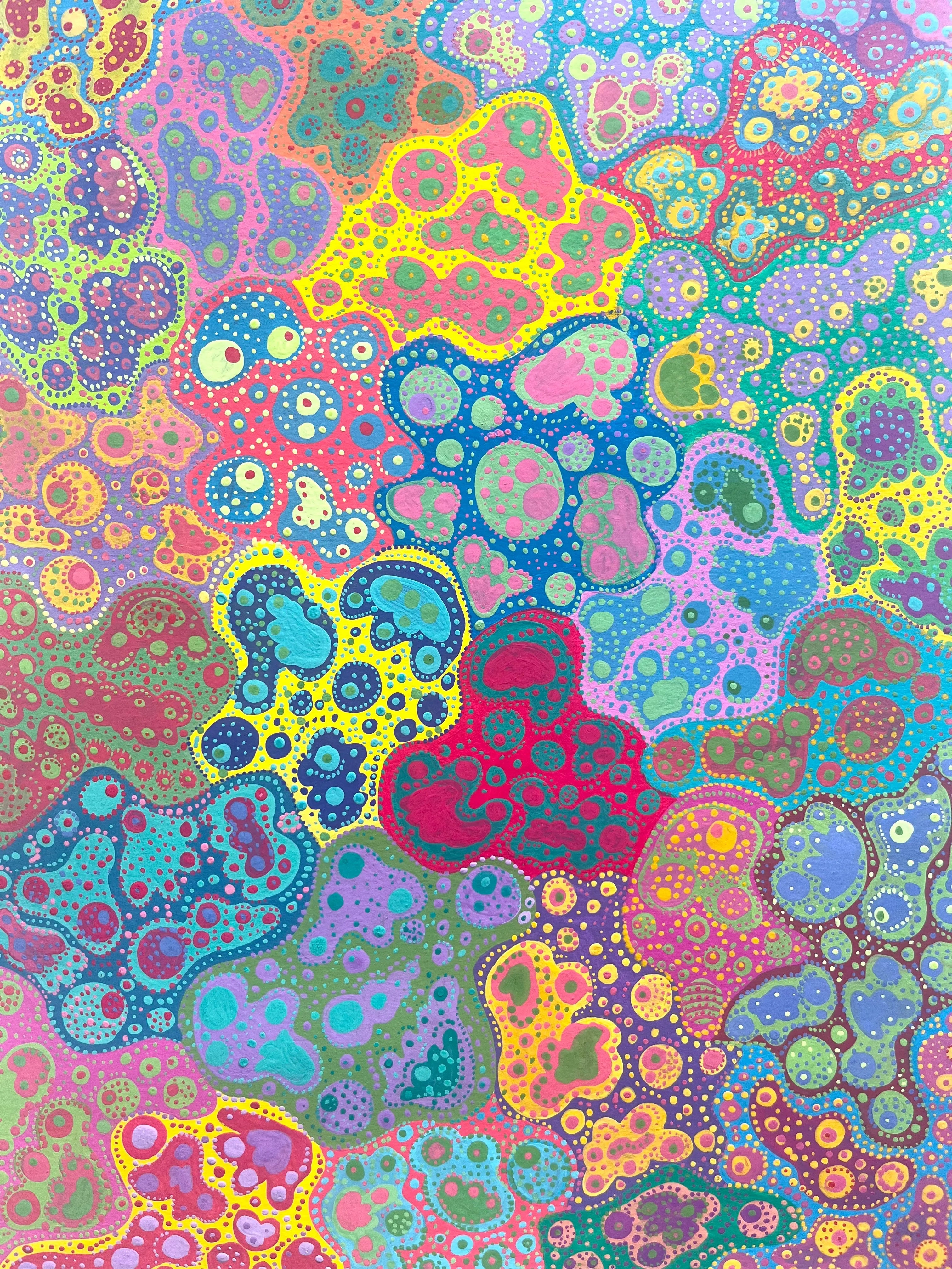 Biba, Invisible World II, Dessin sur papier d'art LYNART STORE