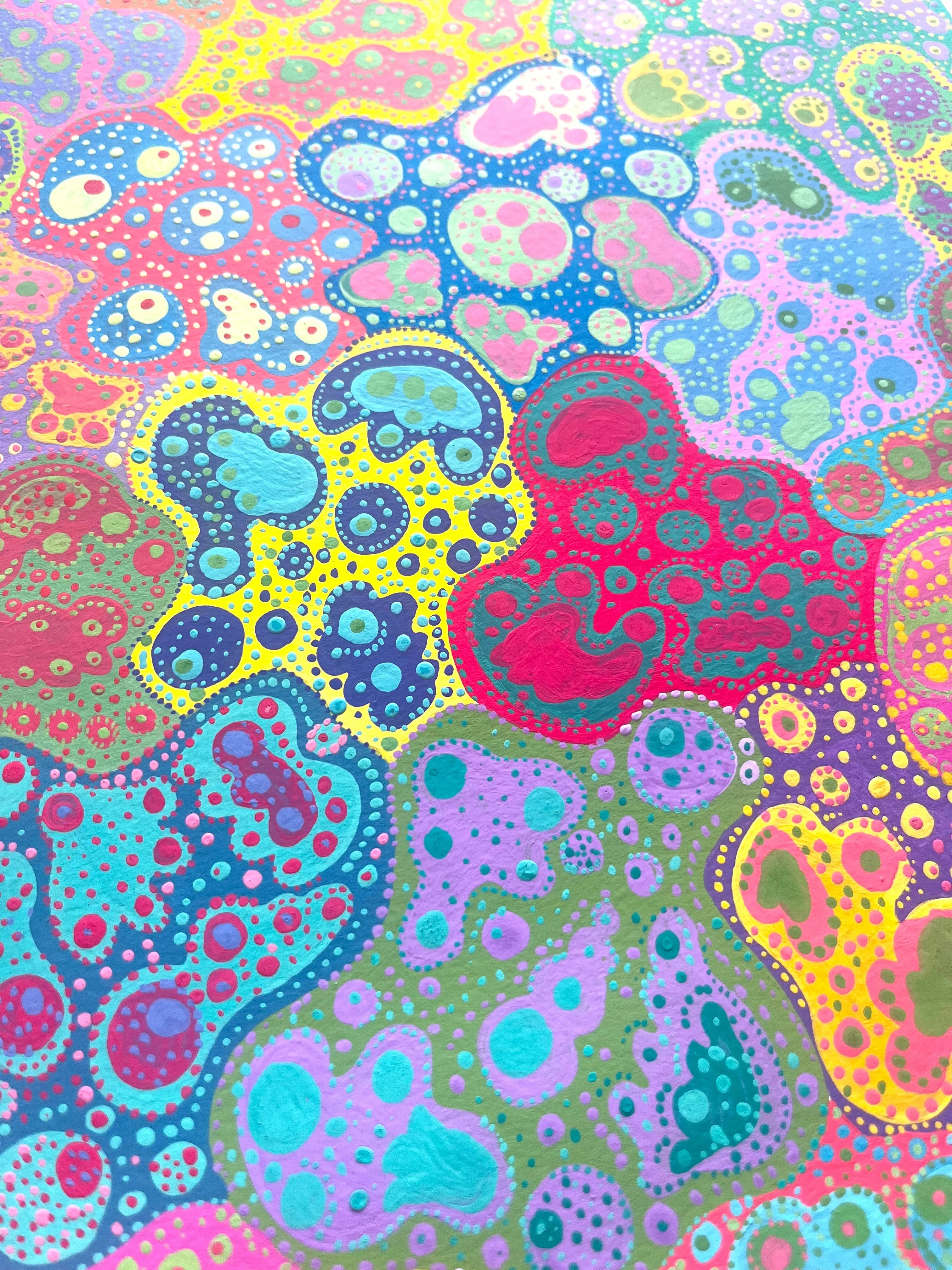 Biba, Invisible World II, Dessin sur papier d'art LYNART STORE