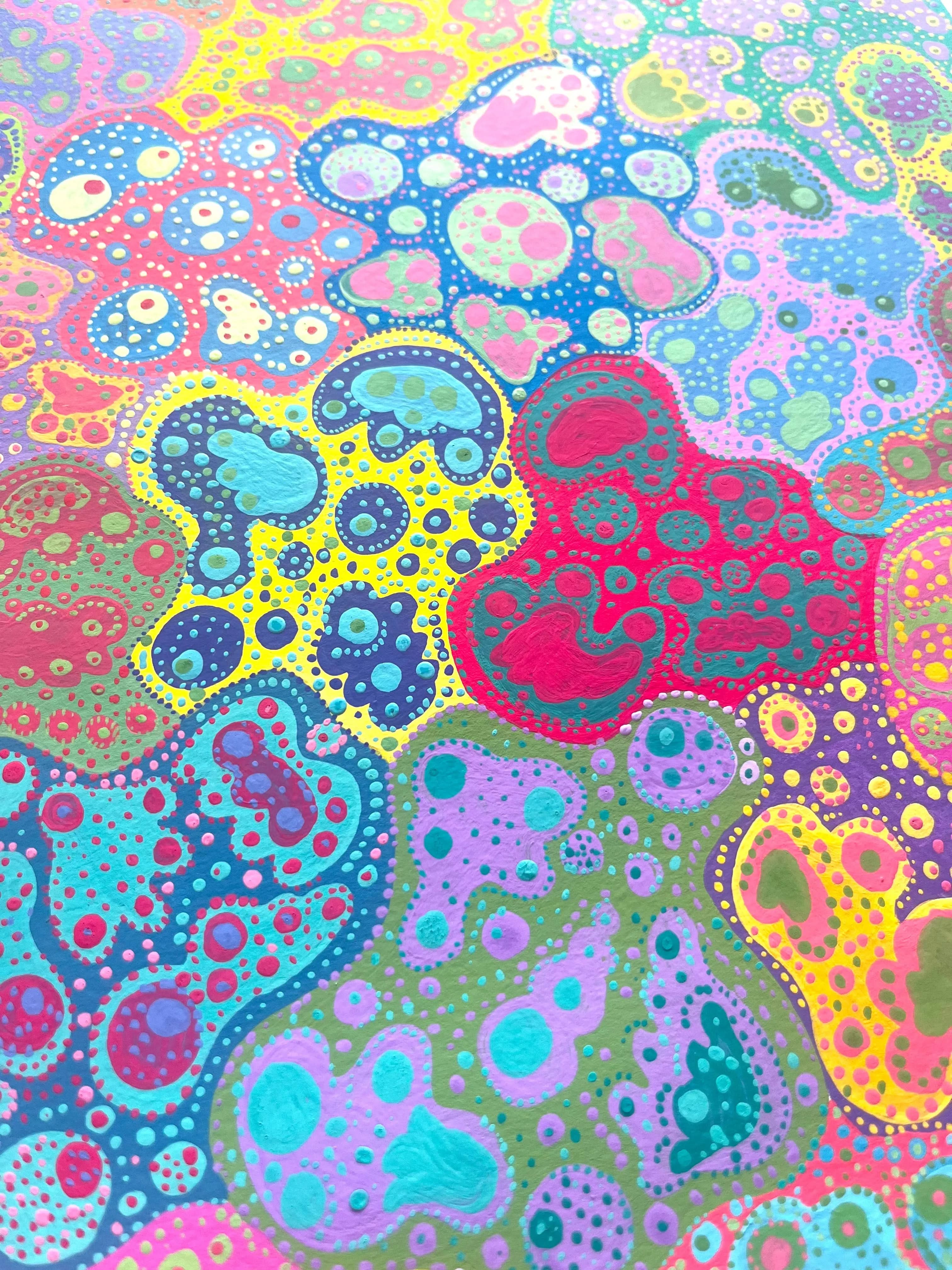 Biba, Invisible World II, Dessin sur papier d'art LYNART STORE