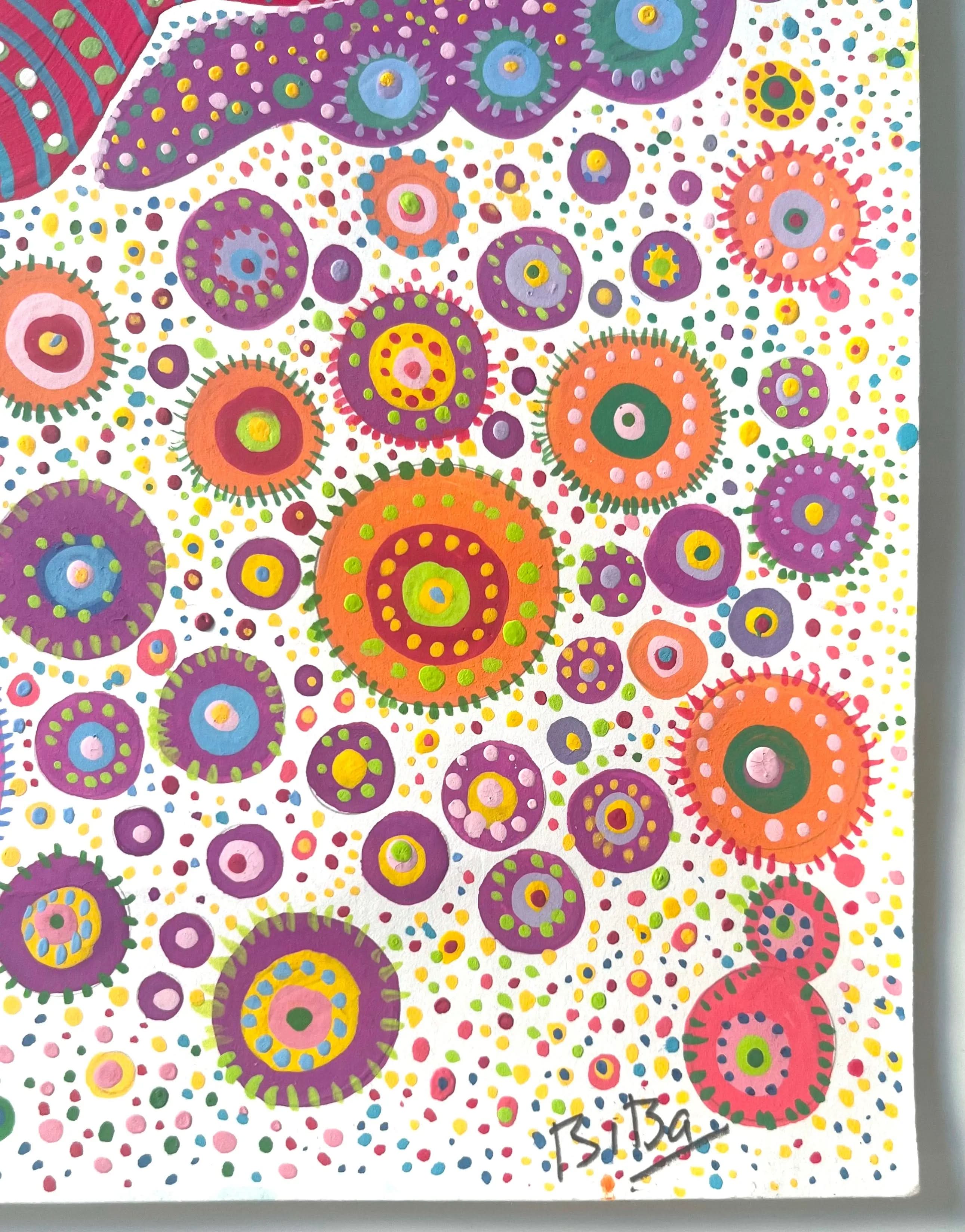 Biba, Invisible World I, Dessin sur papier d'art LYNART STORE