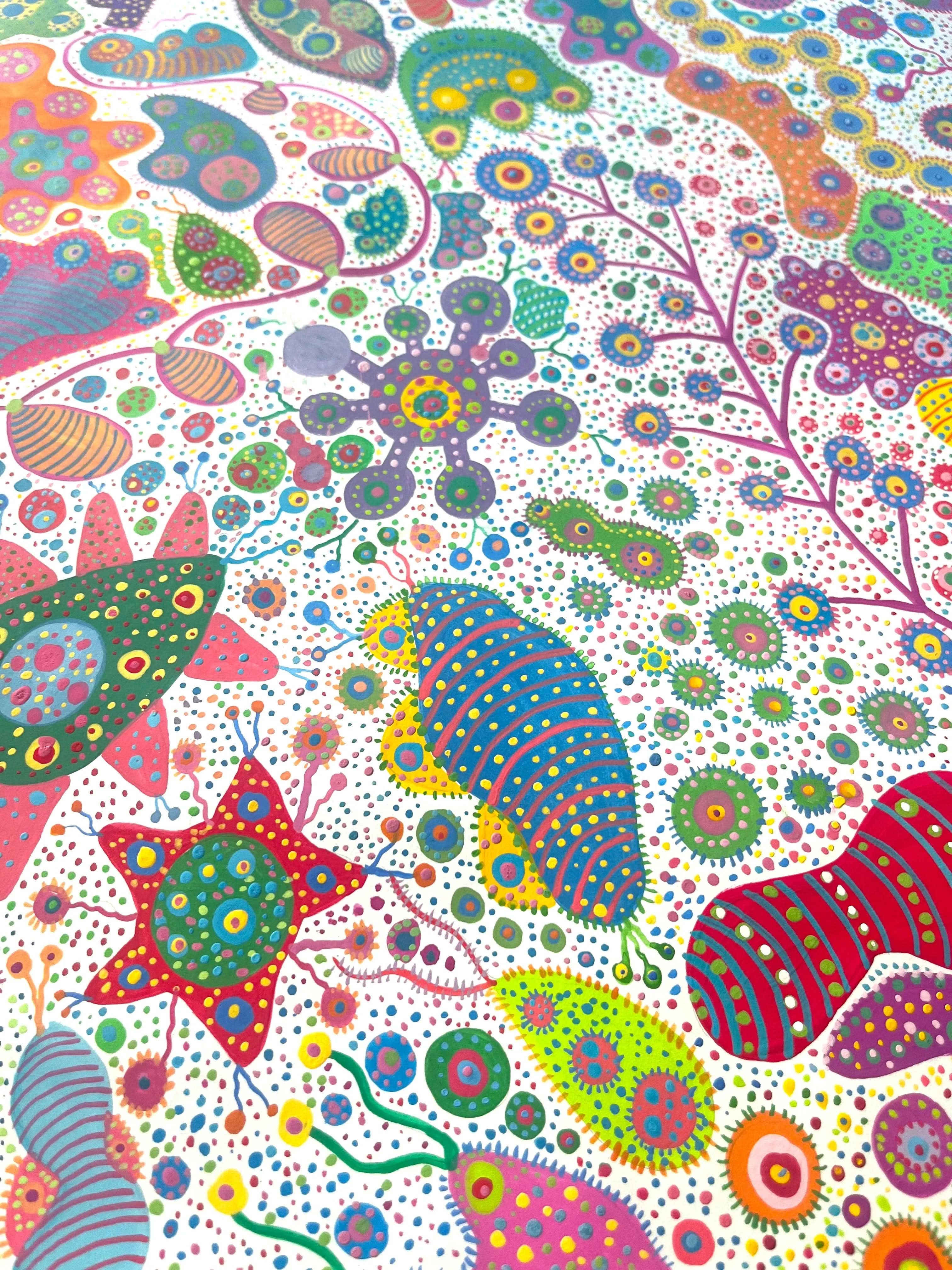 Biba, Invisible World I, Dessin sur papier d'art LYNART STORE