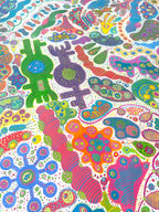 Biba, Invisible World I, Dessin sur papier d'art LYNART STORE