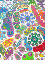 Biba, Invisible World I, Dessin sur papier d'art LYNART STORE