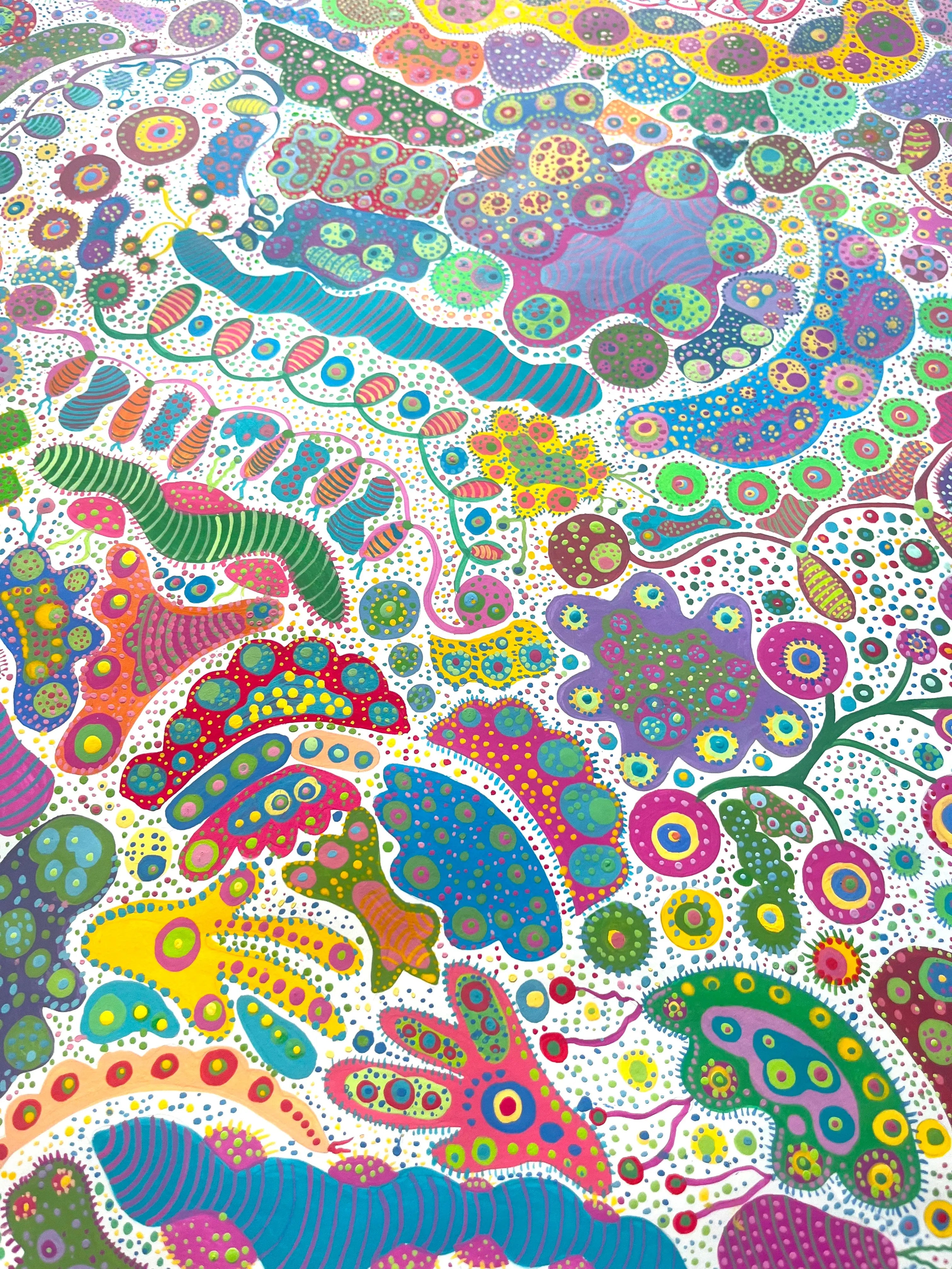 Biba, Invisible World I, Dessin sur papier d'art LYNART STORE