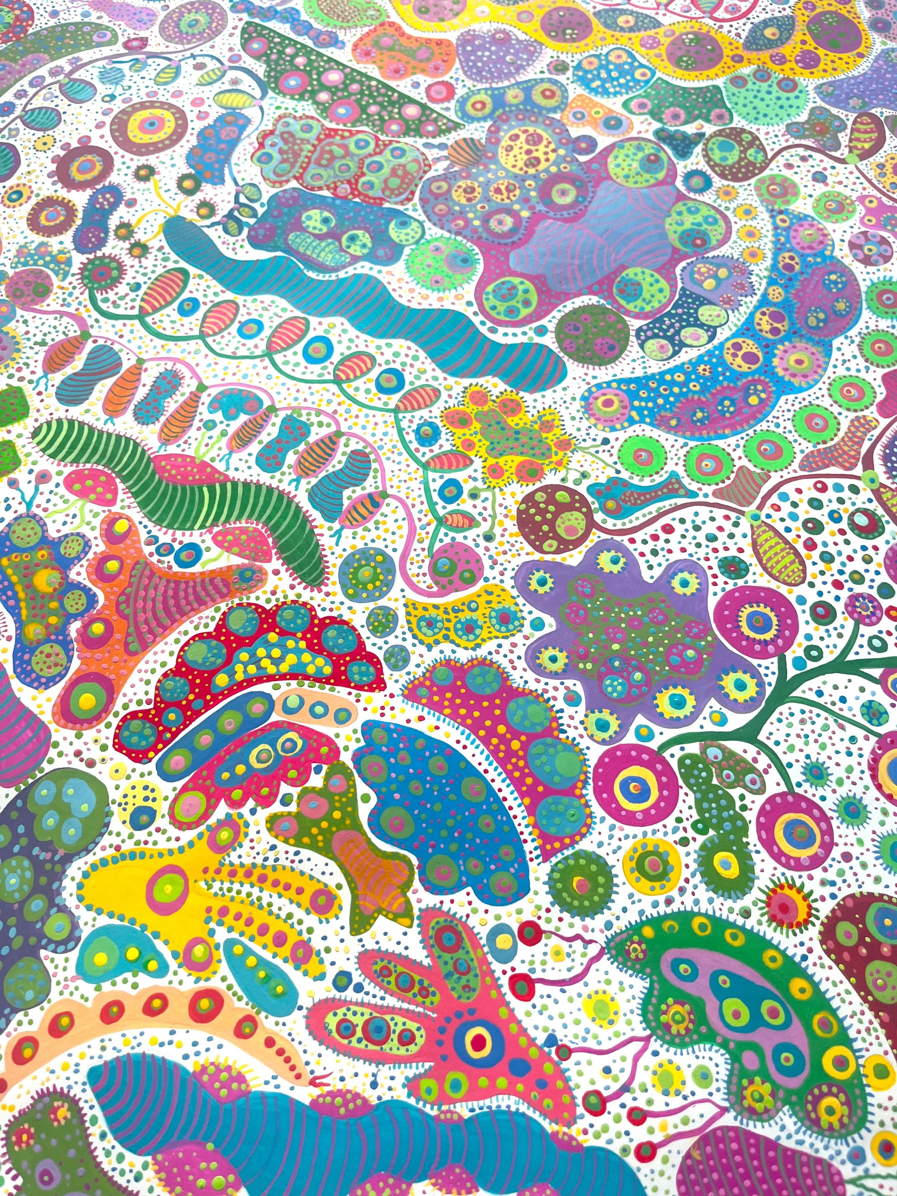 Biba, Invisible World I, Dessin sur papier d'art LYNART STORE