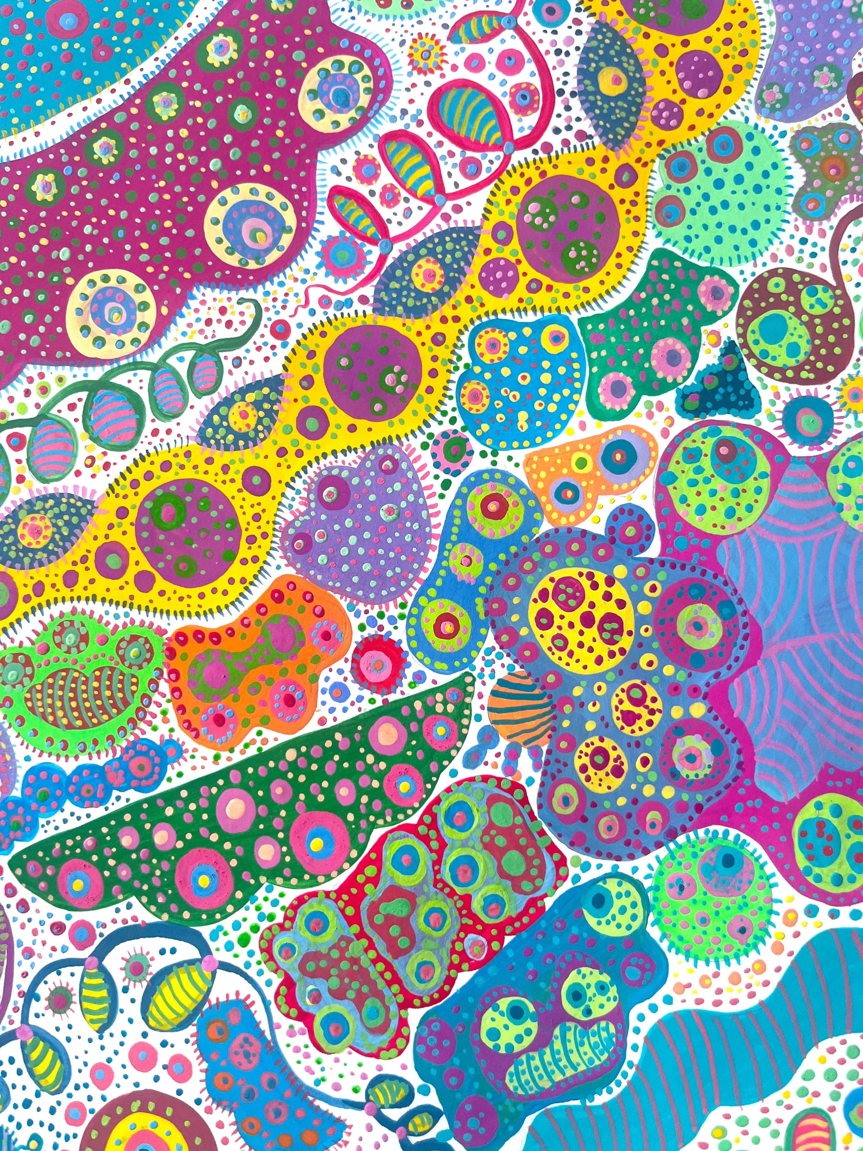 Biba, Invisible World I, Dessin sur papier d'art LYNART STORE