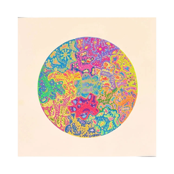 Biba, Untitled, Dessin sur papier d'art - Gouache on art paper