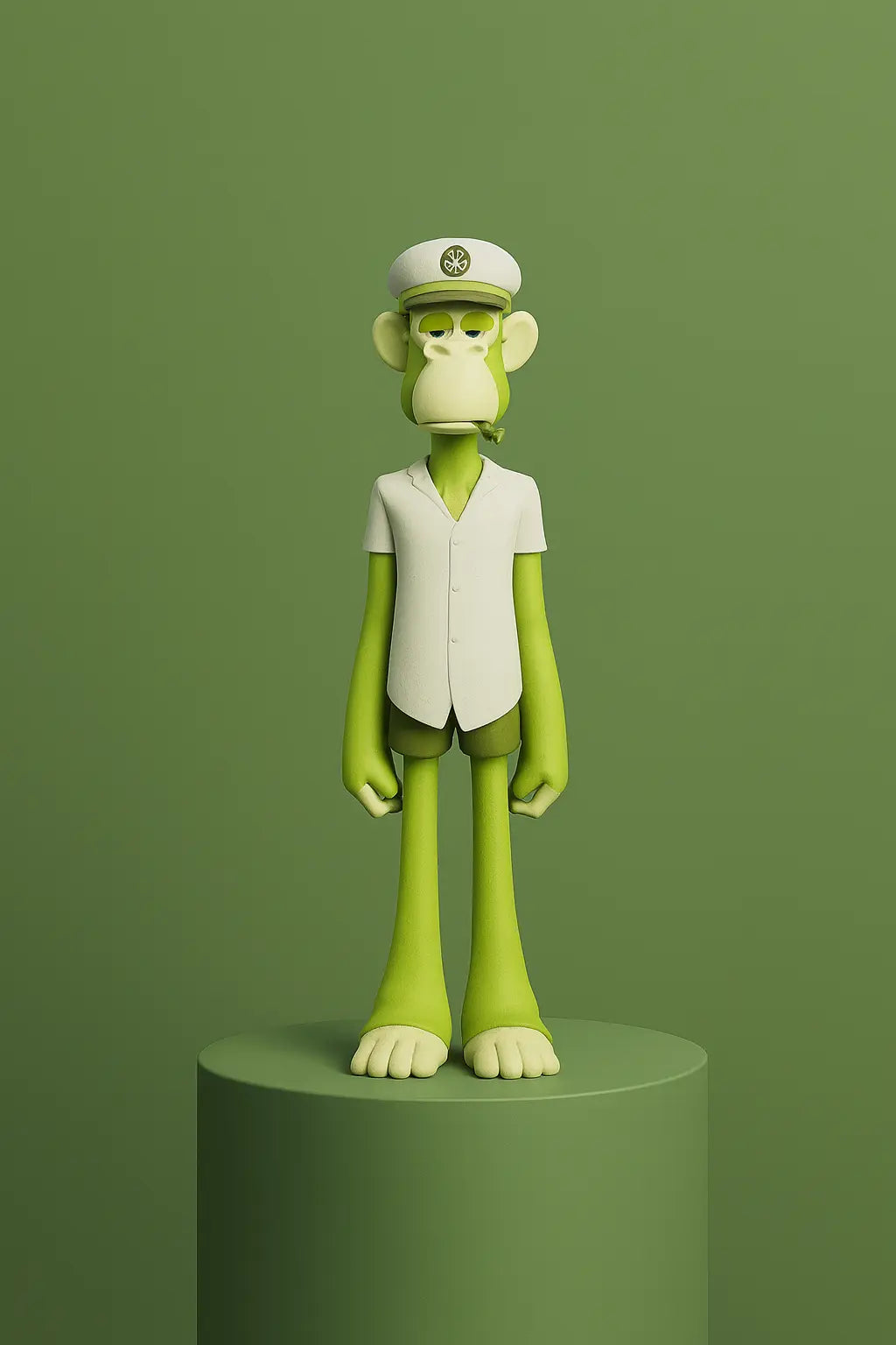 Bored Ape Yacht Club, Curtis Figure, 2022 LYNART STORE