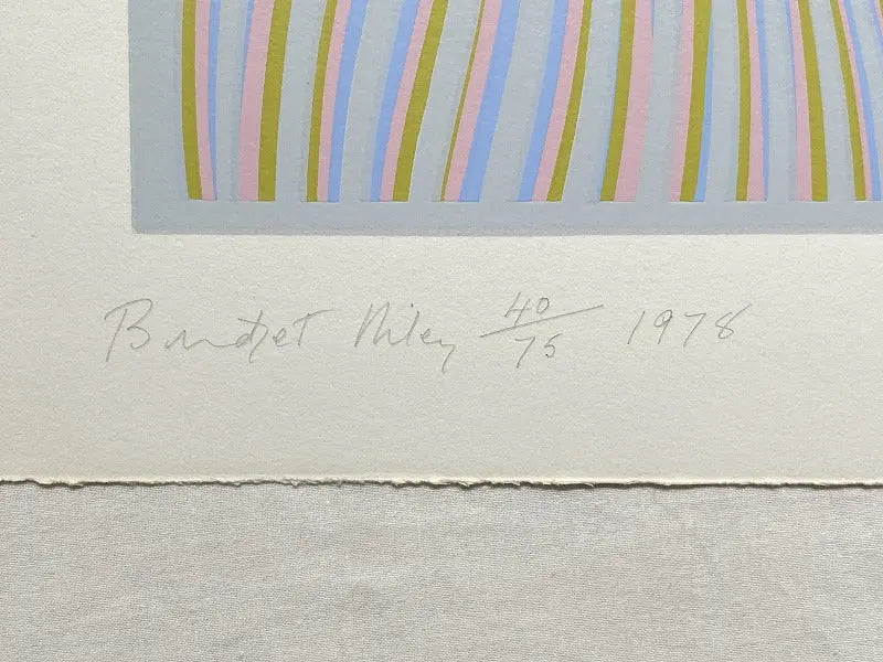 Bridget Riley – Untitled [Rose] (Schubert 27) 1978 L.Y.N.A.R.T Store