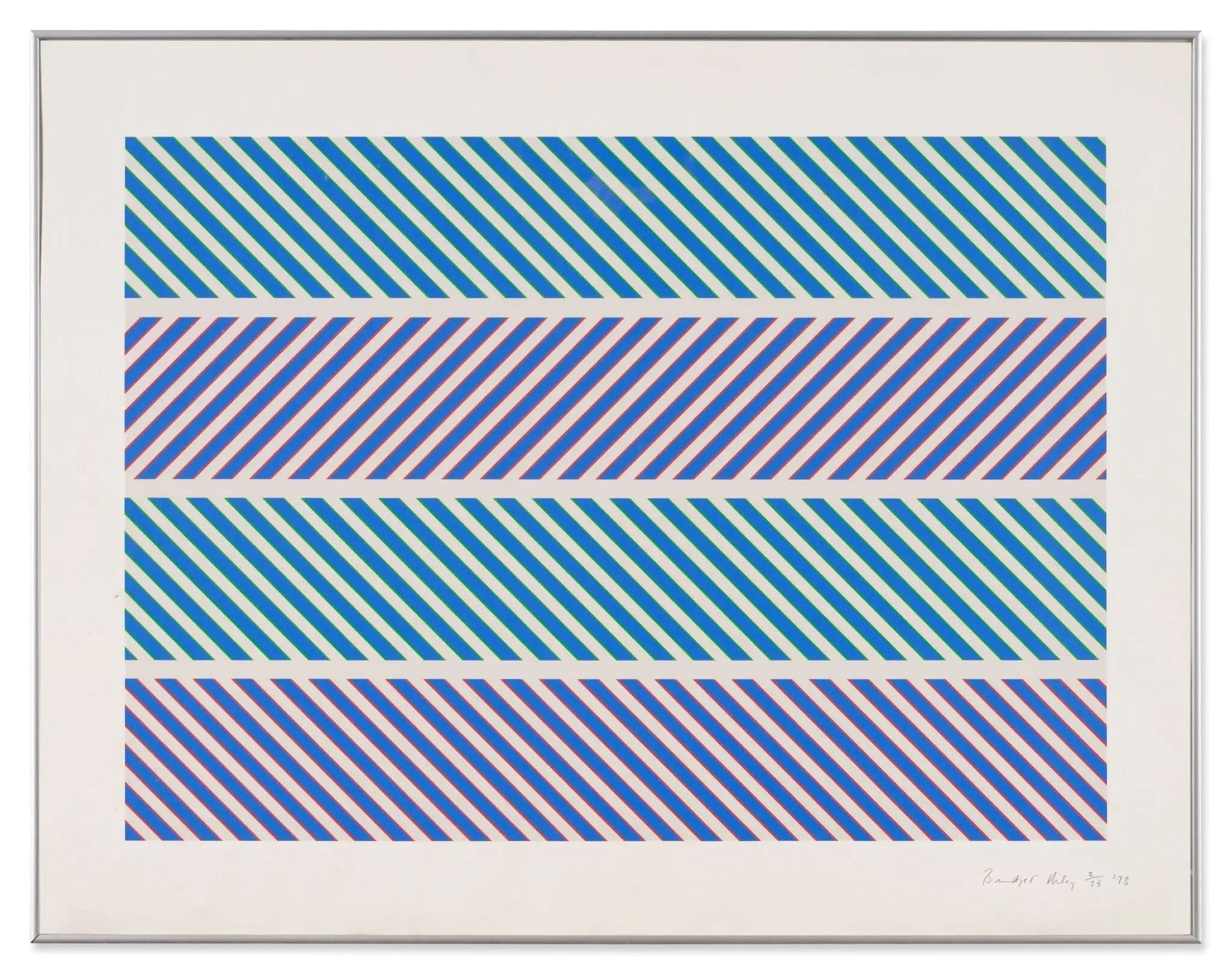 Bridget Riley – Untitled, from Rothko Memorial Portfolio (1973) L.Y.N.A.R.T Store