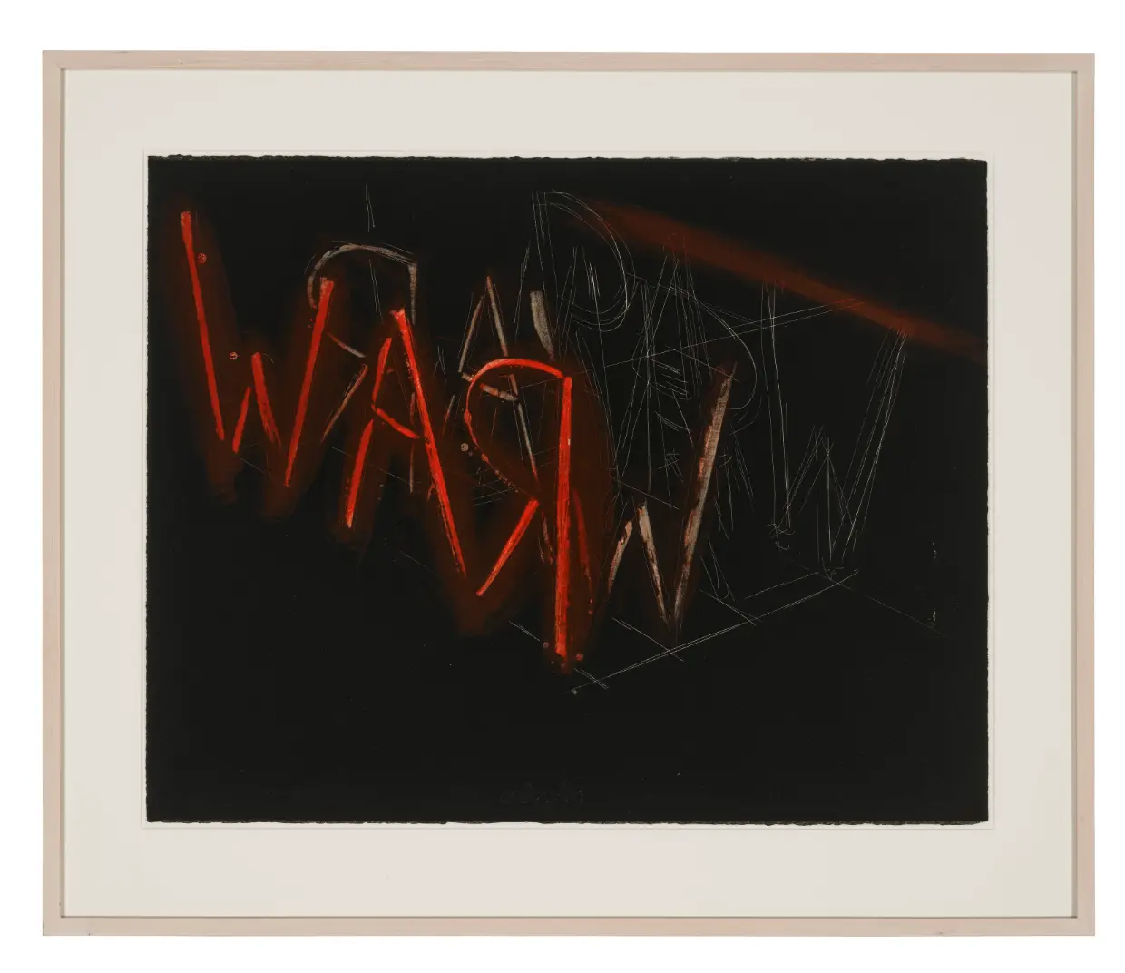 Bruce Nauman, Raw-War (1971) LYNART STORE