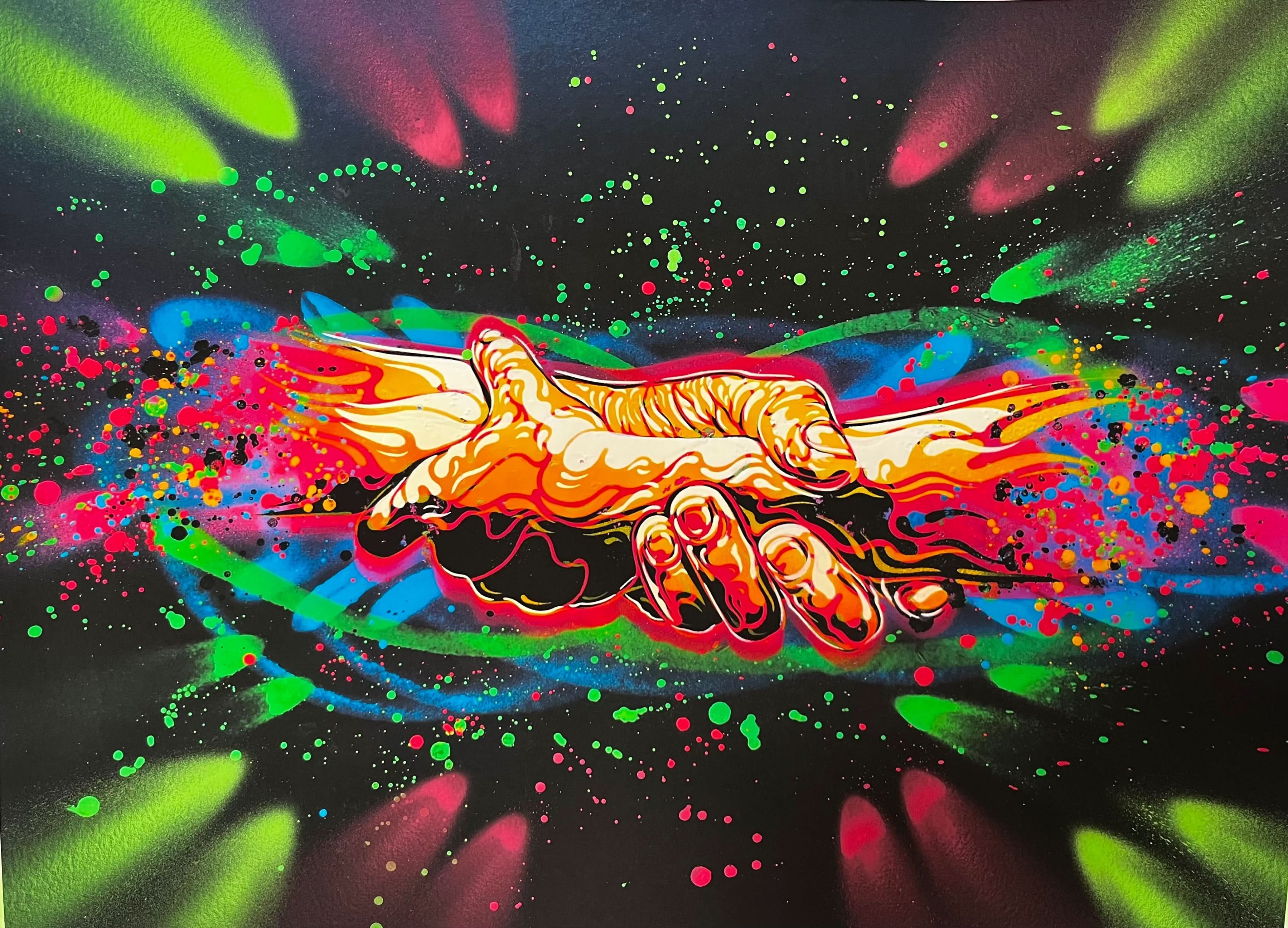 C215, Solidaire, Rehaussée à la main (2025) LYNART STORE