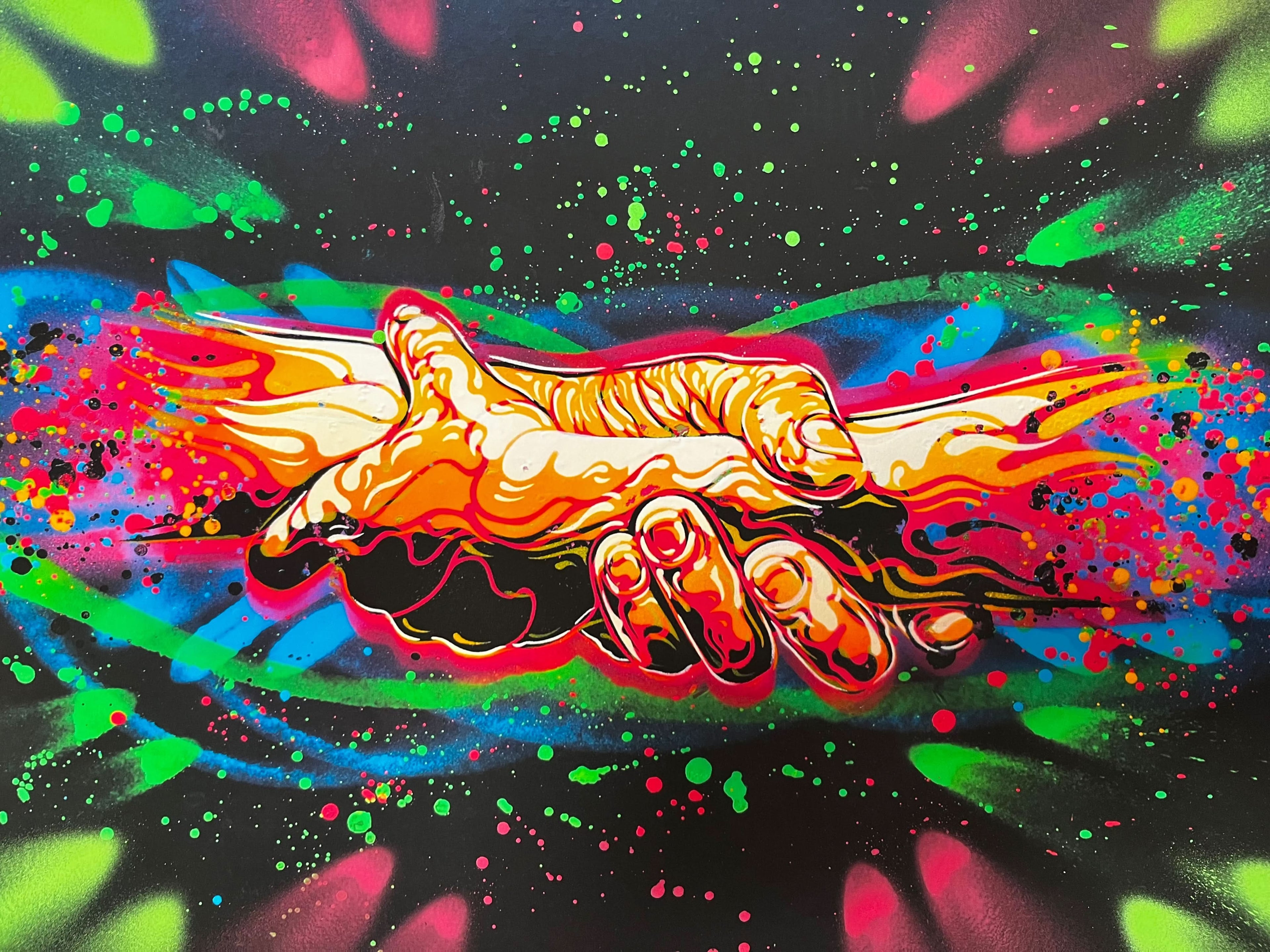 C215, Solidaire, Rehaussée à la main (2025) LYNART STORE