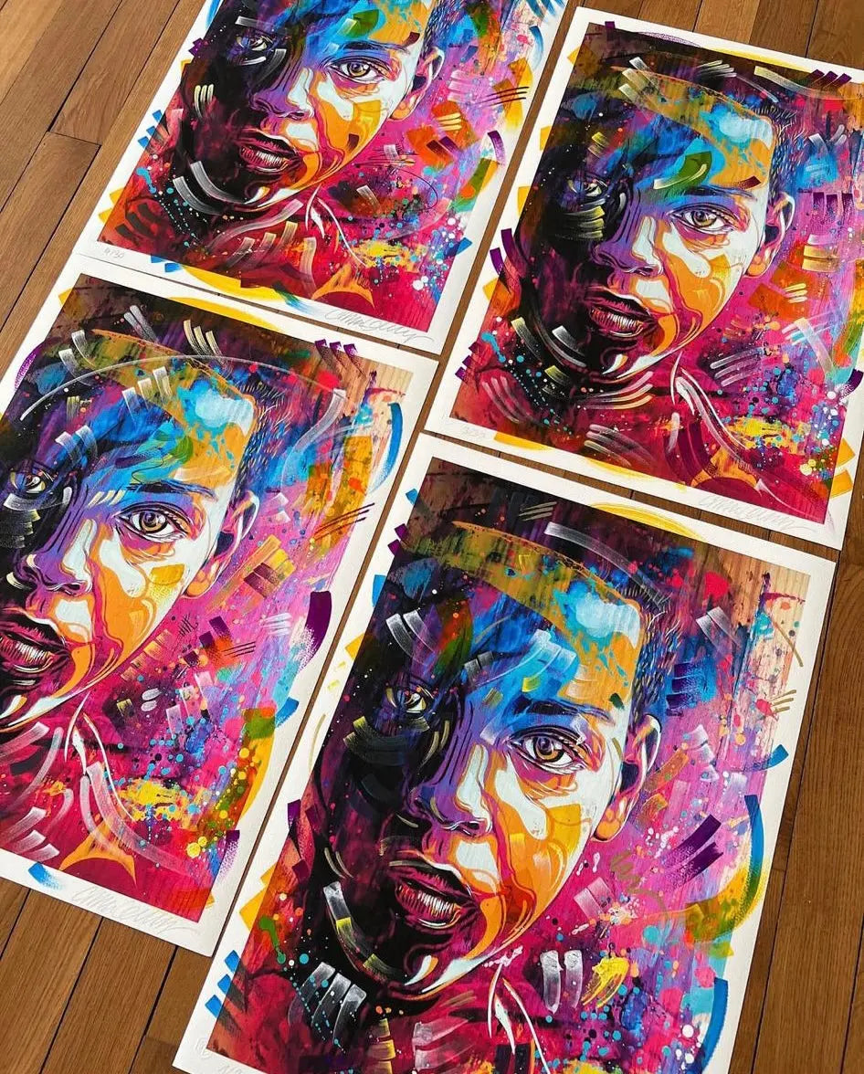 C215, "Le Nouvel Age d'Or" Edition rehaussée à la main LYNART STORE